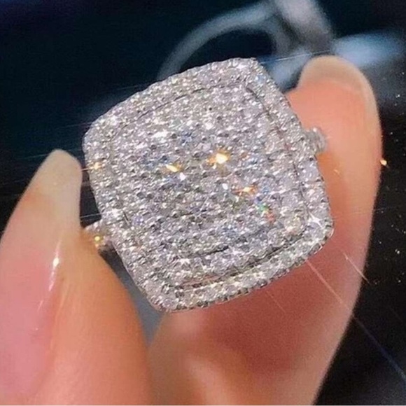 BRIDAL WEDDING RING. New! Size 9 - Picture 3 of 6